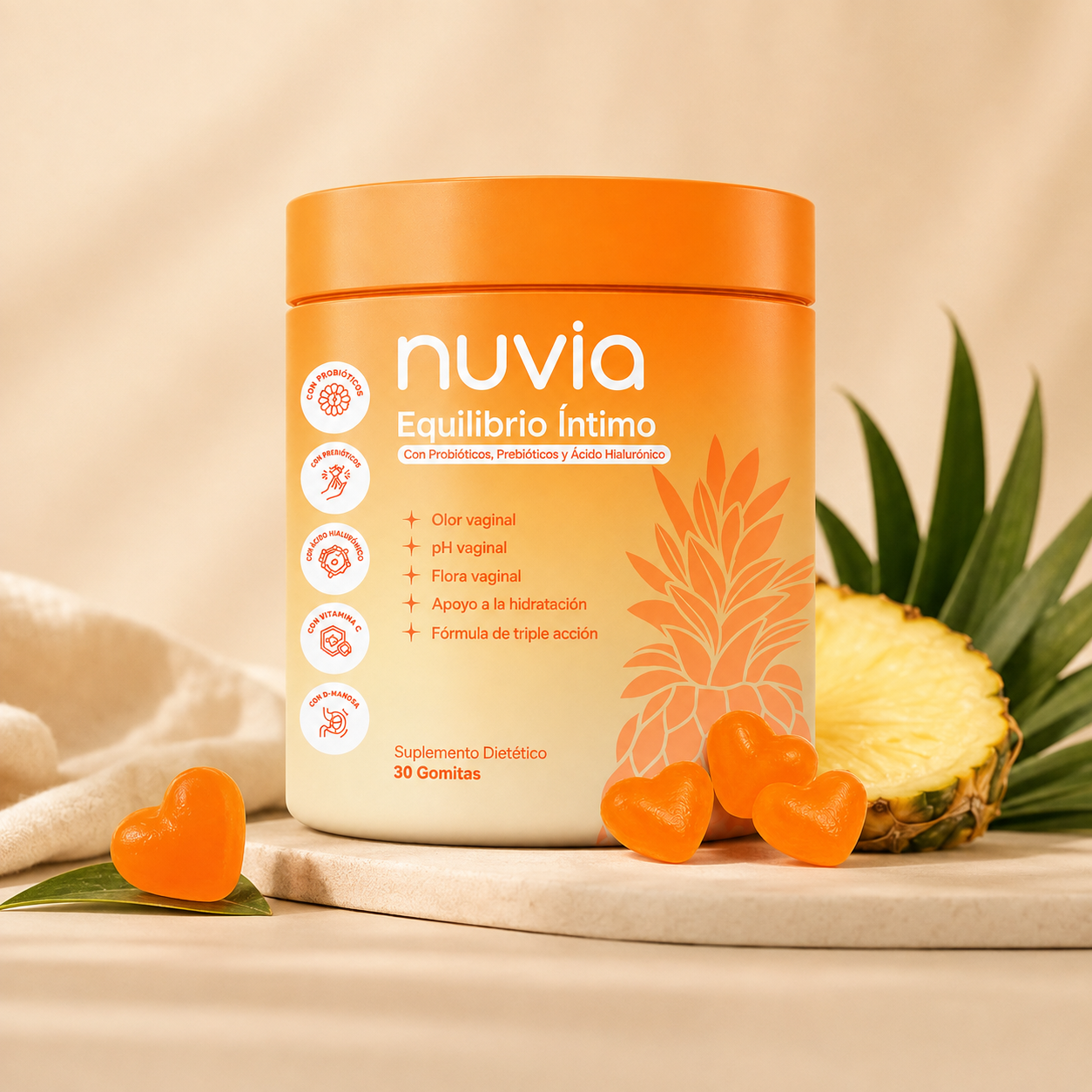 Nuvia ™ - Elimina el mal olor intimo y equilibra el PH